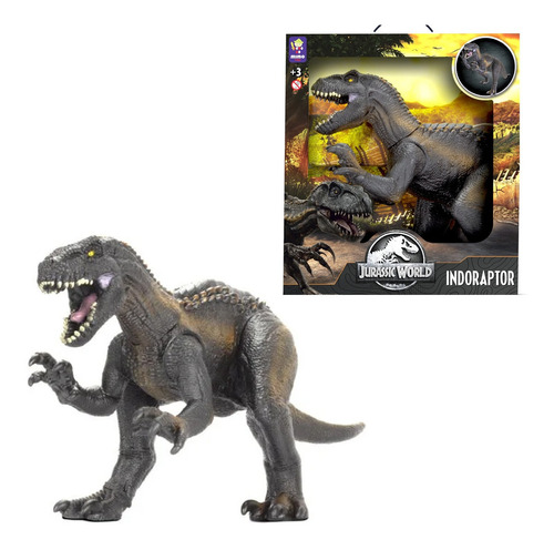 Dinossauro Indoraptor Grande 65cm Jurassic Park Mimo - 0752 