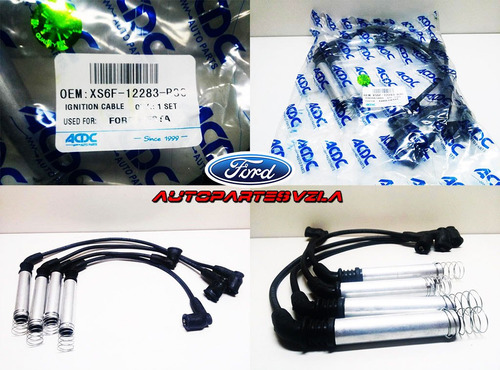 Cables De Bujia Ford Fiesta 1.6 Power Max Move Acdc