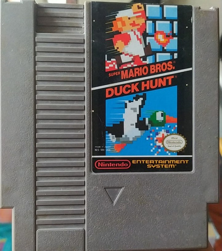 Videojuego De Nes: Super Mario Bros + Duck Hunt