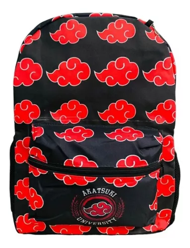 Kit Mochila Plus + Squeeze – ISOPRENE – Naruto Akatsuki Nuvem