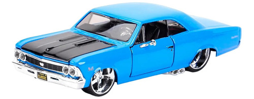  Maisto Design Classic Muscle 1966 Chevrolet Azul