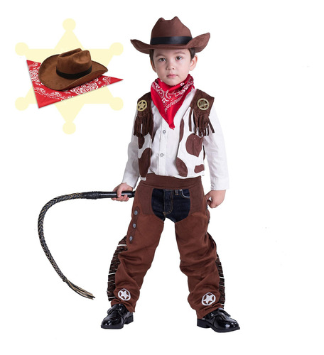 Set Deluxe Disfraz De Vaquero De Spooktacular Creations