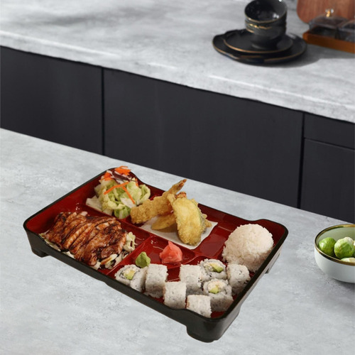 Japones Japanese Traditional Bento Lunch Container Lacabado