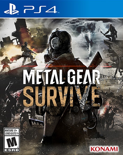 Metal Gear Survive Ps4 Nuevo Original Disco Fisico