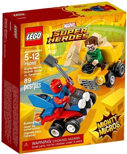 Lego 76089 Super Heroes Scarlet Spider Vs Sandman Mundomania