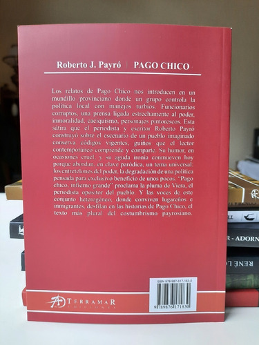 Libro Pago Chico De Robert Payro