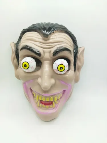 Mascara Vampiro Olho Saltado Com Molas Terror Festa | MercadoLivre
