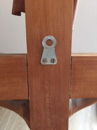 Cristo Tallado En Madera (obra De Arte)