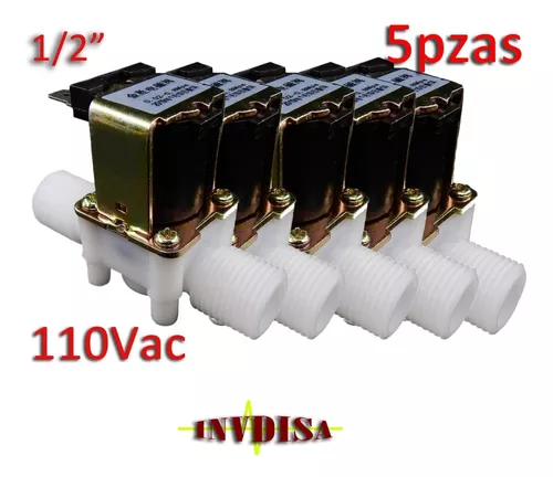 Valvula Solenoide Electrovalvula 12v 110v 220v Agua Arduino