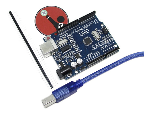 Uno R3 Arduino Compatible Con Cable Usb Mega Nano Pro Mini