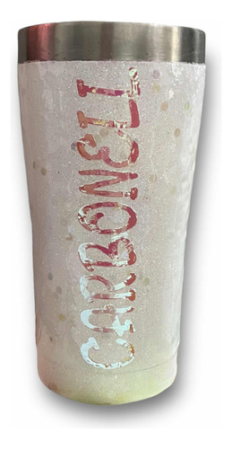 Termo Tumbler Personalizado 30 Oz Glitter