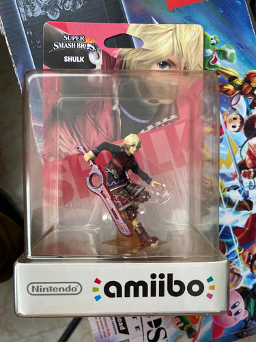 Amiibo Shulk Smash Bros!!! 1a Edición -xenoblade-