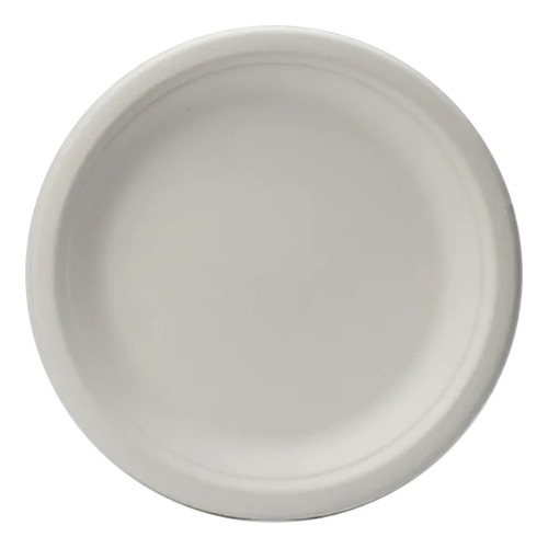 Plato Compostable Geotegrity 20 Cm Diametro X 4 Cm - 100un.