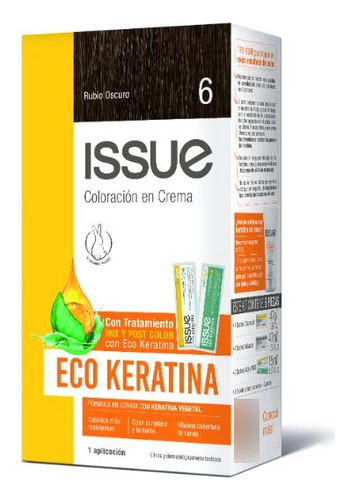 Kit Color Tinta Issue Keratina N.6