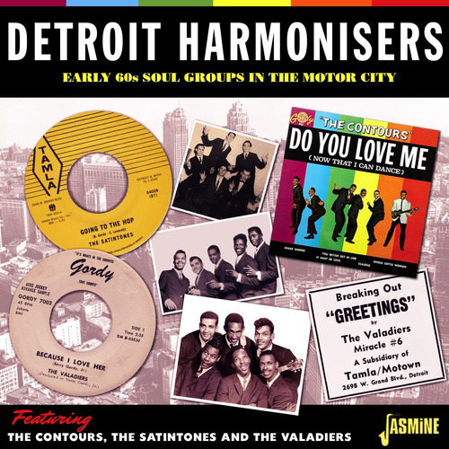 Cd:detroit Harmonisers: Grupos De Soul De Principios De Los