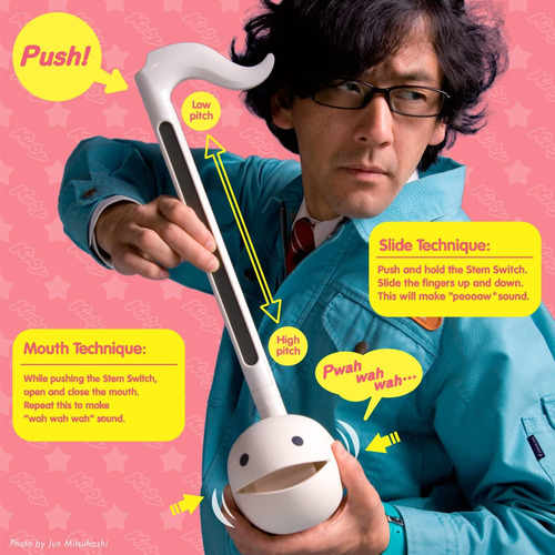 Ratón Portátil Otamatone Deluxe Para Instrumentos Musicales