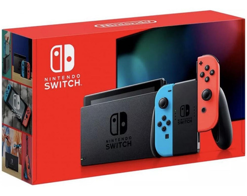 Consola Nintendo Switch Neon + Joycon L Y R Nuevo Y Original