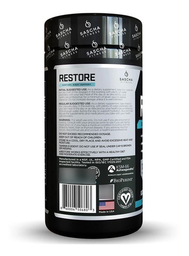 Imagen 2 de 6 de Restore By Sascha Fitness