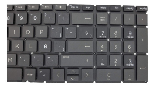 Teclado Para Hp 5-da2033la 15-da2099nr 15-db0003ca Nsk-xr0sc Negro Español