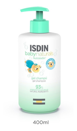 Isdin Babynaturals Ducha De Baño Y Champu Para Bebes 400ml