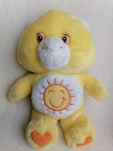 Peluche Original Osito Cariñosito Amarillo Habla 22cm.- 