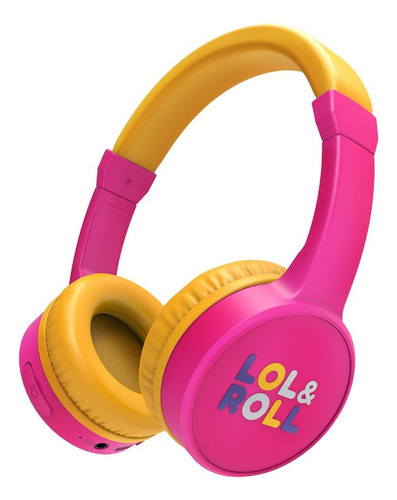Audifono Energy Sistem Lol&roll Pop Kids Bluetooth Pink Color De La Luz Rosa Chicle