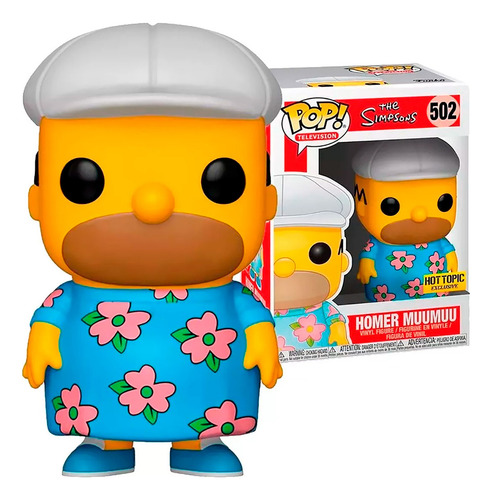 Funko Pop The Simpsons Homer Muumuu 502 (special Edition)
