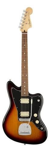 Guitarra elétrica Fender Player Jazzmaster de  amieiro 3-color sunburst brilhante com diapasão de pau ferro