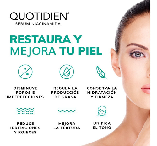 Imagen 3 de 7 de Serum Niacinamida 10% + Zinc + Planta De La Resurreccion