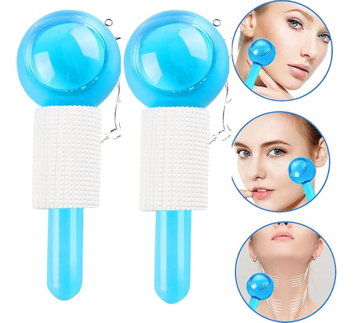 Bolas De Cristal Masajeador Y Reafirme Facial Antiarrugas