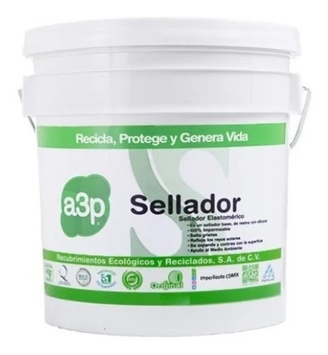 Sellador A3p Elastomerico Galon Transparente