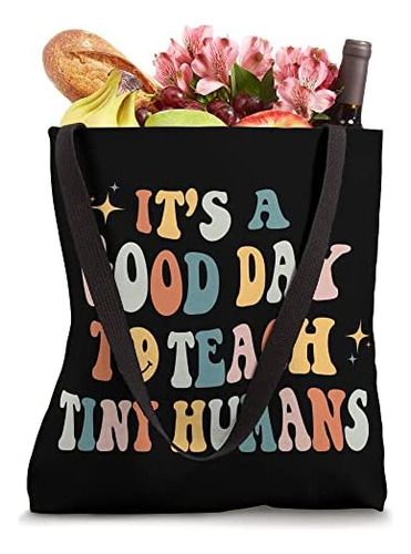 Bolsa De Tela Es Un Buen Día Para Enseñar A La Maestra De Ja