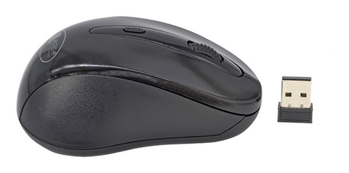 Imagen 3 de 5 de Mouse Inalámbrico Curvo Cod 10589