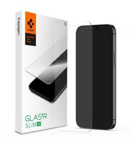Imagen 1 de 6 de Vidrio Templado Spigen iPhone 12 Mini Glas.tr Slim Hd 9h