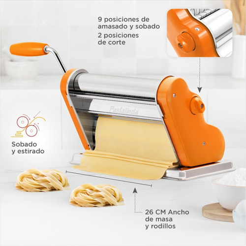 Imagen 5 de 9 de Pastalinda Máquina Clásica 260 Naranja