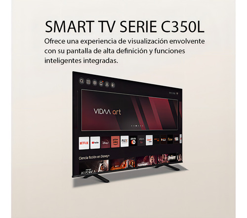 Smart Tv Toshiba 50c350lspi 50 4k Dled & Frameless Vidaa