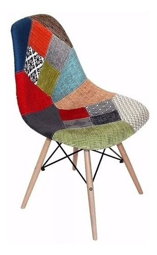 Silla Eames Patchwork Vintage / Nordik