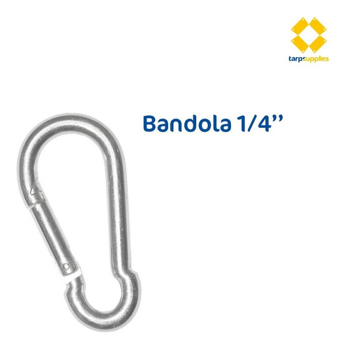 4 Tensor 5/16x3 1/2 Bandola Kit Para Instalar Malla Sombra
