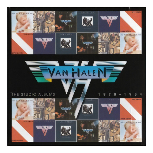 Cd Van Halen The Studio Albums 1978/1984 Boxset 6cds Nuevo 