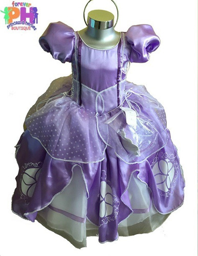 Vestido Disfraz De Princesa Sofia Para Bebé. | Meses sin intereses