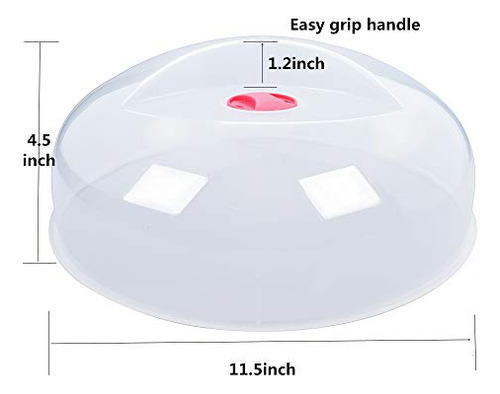 Tapa Para Microondas De Salpicaduras Apta Para Lavavajillas
