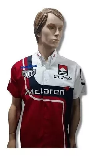 Camiseta F1 Niki Lauda, colección Pilotos Legendarios by Javier Traviesa