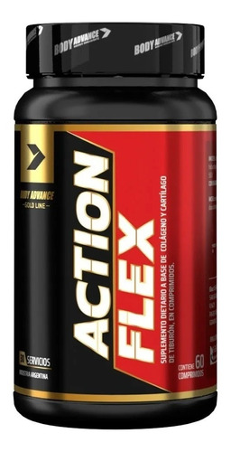 Action Flex - Cartilago De Tiburon + Colageno - Body Advance