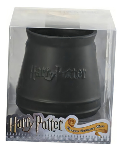 Harry Potter Taza De Caldero De Cerámica Color Negro