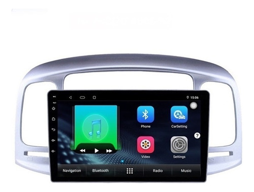 Estéreo Hyundai Accent Android Bluetooth Carplay Gps 2+32g