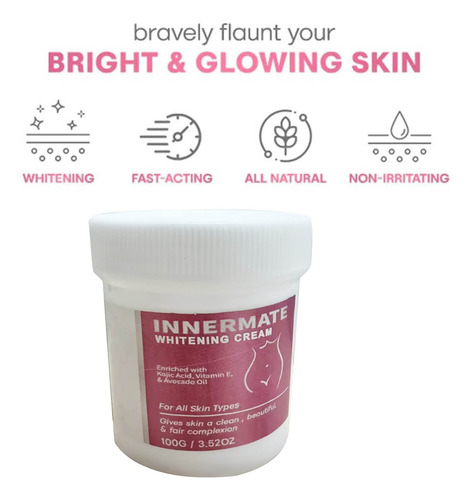 Y Body Cream Whitening Repair Black Preciptin Codos Y Pies