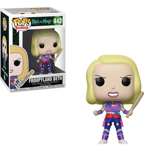 Funko Pop! Animação: Rick E Morty - Froopyland Beth