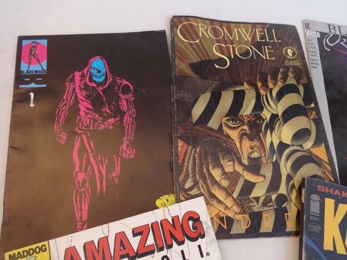 Revista Comic Lote Antiguo Kane & Able Black Mask Cromwell (Usado)