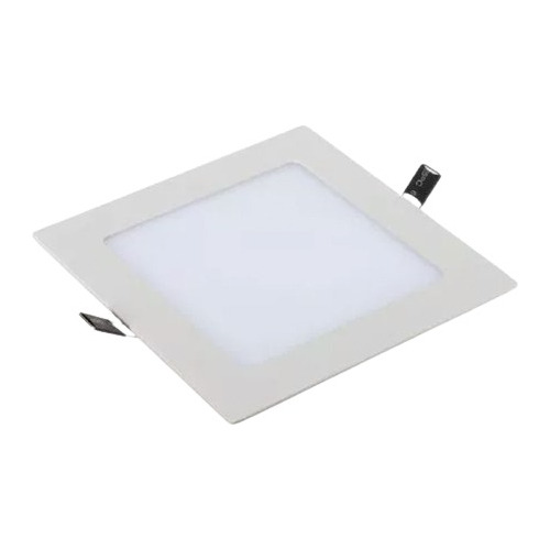 Panel Flat Led Cuadrado 22.5cm Embutir 18w Extra Chato Spot