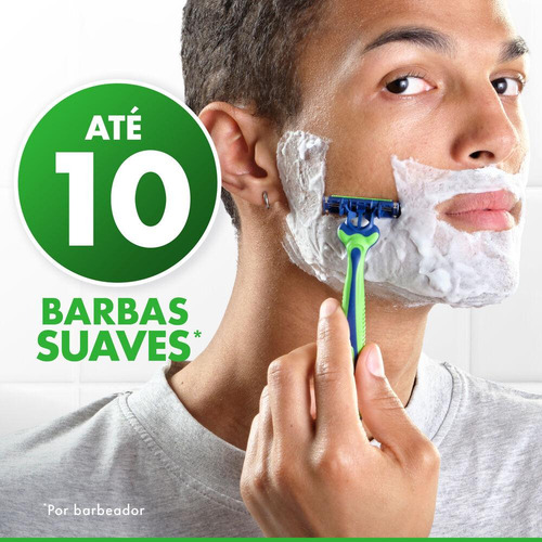 Aparelho De Barbear Prestobarba Gillette 3 Fórmula 1 Masculi